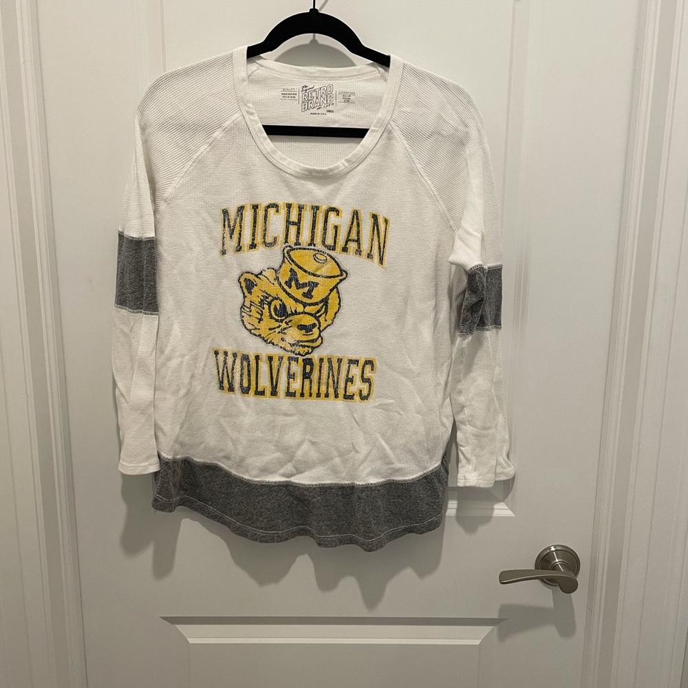 Michigan Waffle Long Sleeve